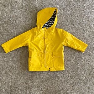 Yellow baby Gap raincoat - brand new